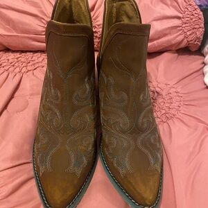 Cowgirl ankle boots